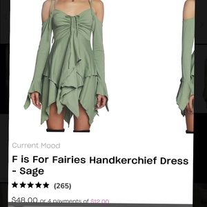 F is for fairies dolls kill dress